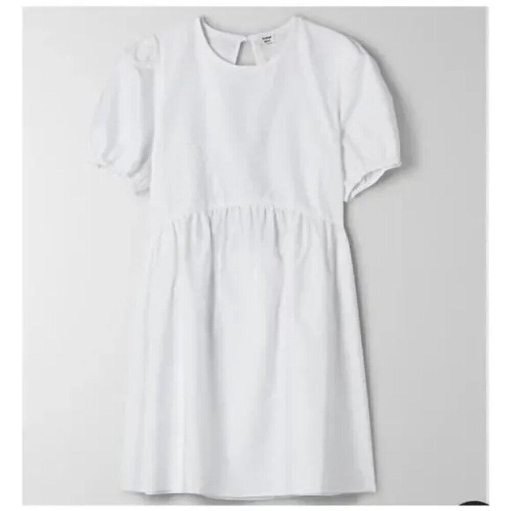 Aritzia Sunday Best Saida Babydoll Dress White Size Large - Picture 3 of 8